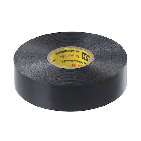 Scotch Scotch Super 33+ 3/4 in. W X 66 ft. L Black Vinyl Electrical Tape 6132-BA-100